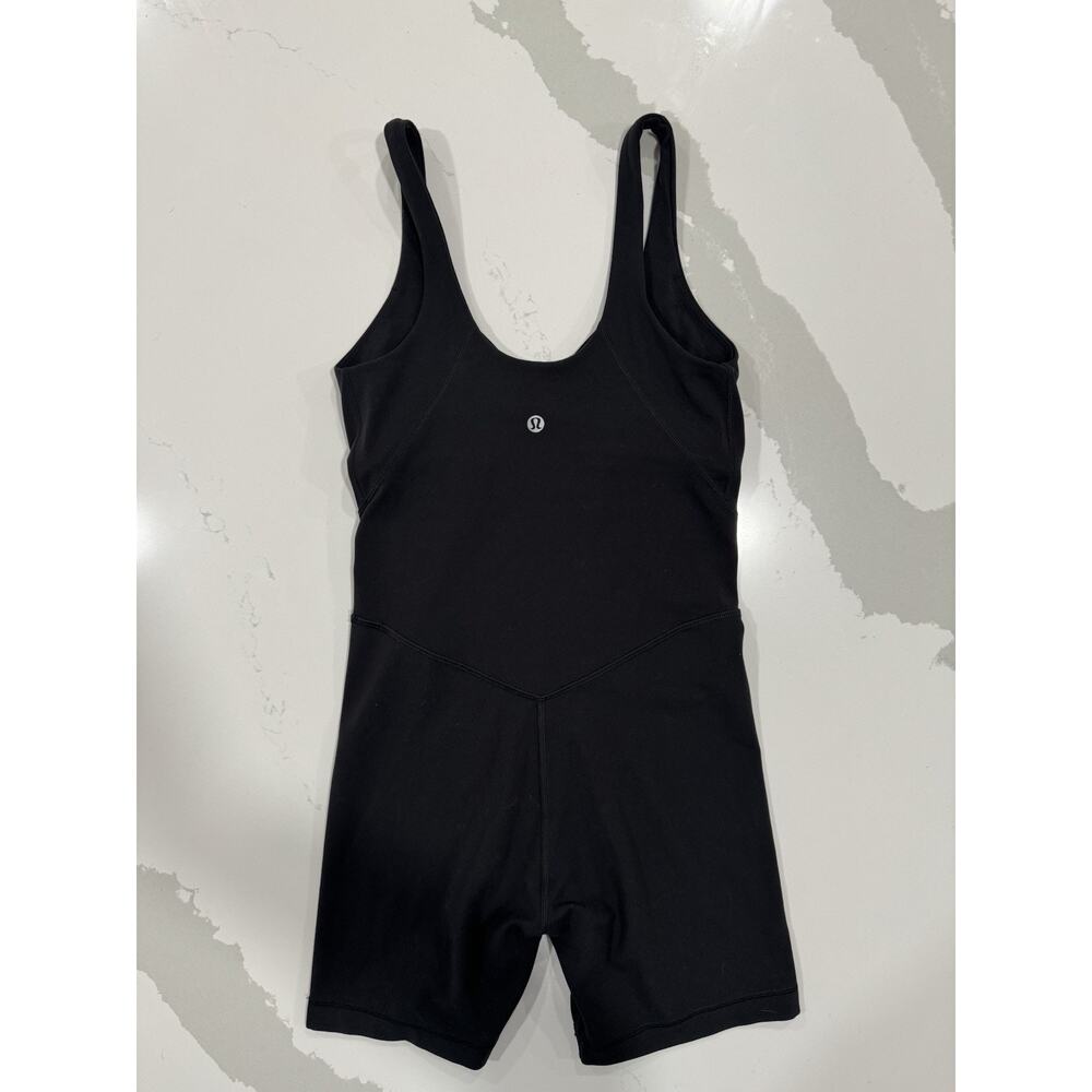 Lululemon Align Bodysuit 6" Inseam In Black | Size 4